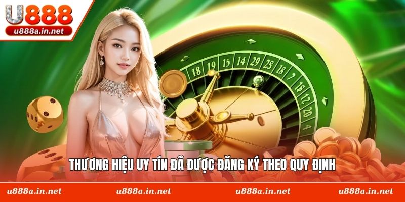 Thương hiệu uy tín đã được đăng ký theo quy định