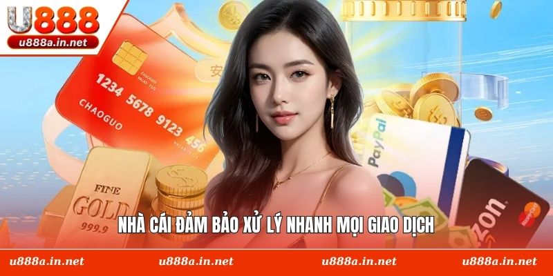Nhà cái đảm bảo xử lý nhanh mọi giao dịch